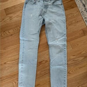Levi's Men's Slim Jeans in Light Blue